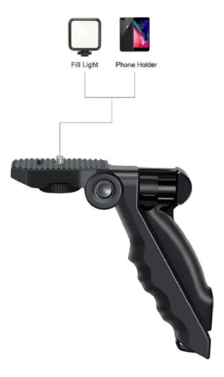 ESTABILIZADOR Y TRIPODE PARA CELULAR CON CONTROL REMOTO BLUETOOTH - 5