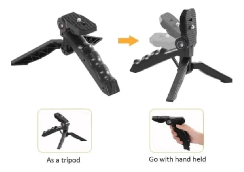 ESTABILIZADOR Y TRIPODE PARA CELULAR CON CONTROL REMOTO BLUETOOTH - 7