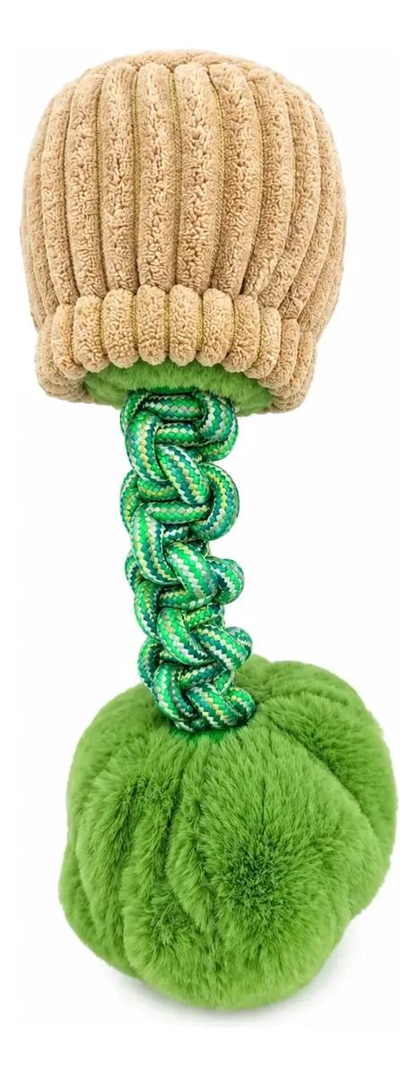 JUGUETE INTERACTIVO DE PELUCHE PARA PERROS CON CUERDA RESISTENTE - 3