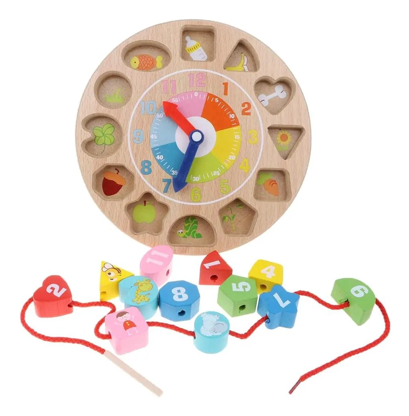 JUEGO DE ENCAJE EDUCATIVO CON FORMAS GEOME TRICAS PARA NIÑOS - 10