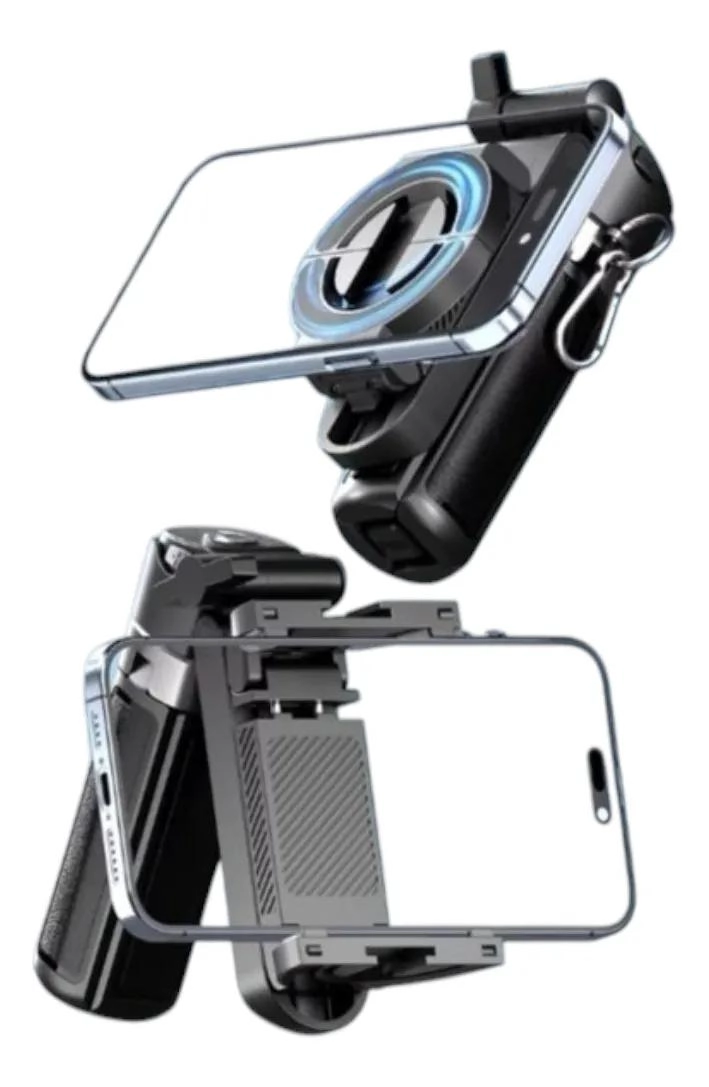 TRIPODE MINI CON SOPORTE AJUSTABLE PARA TELE FONO - 1