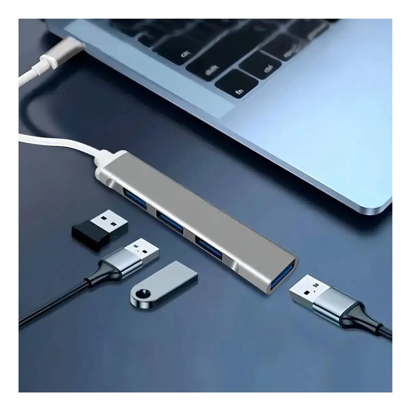 HUB USB 3.0 TIPO C 4 PUERTOS ALTA VELOCIDAD - 2