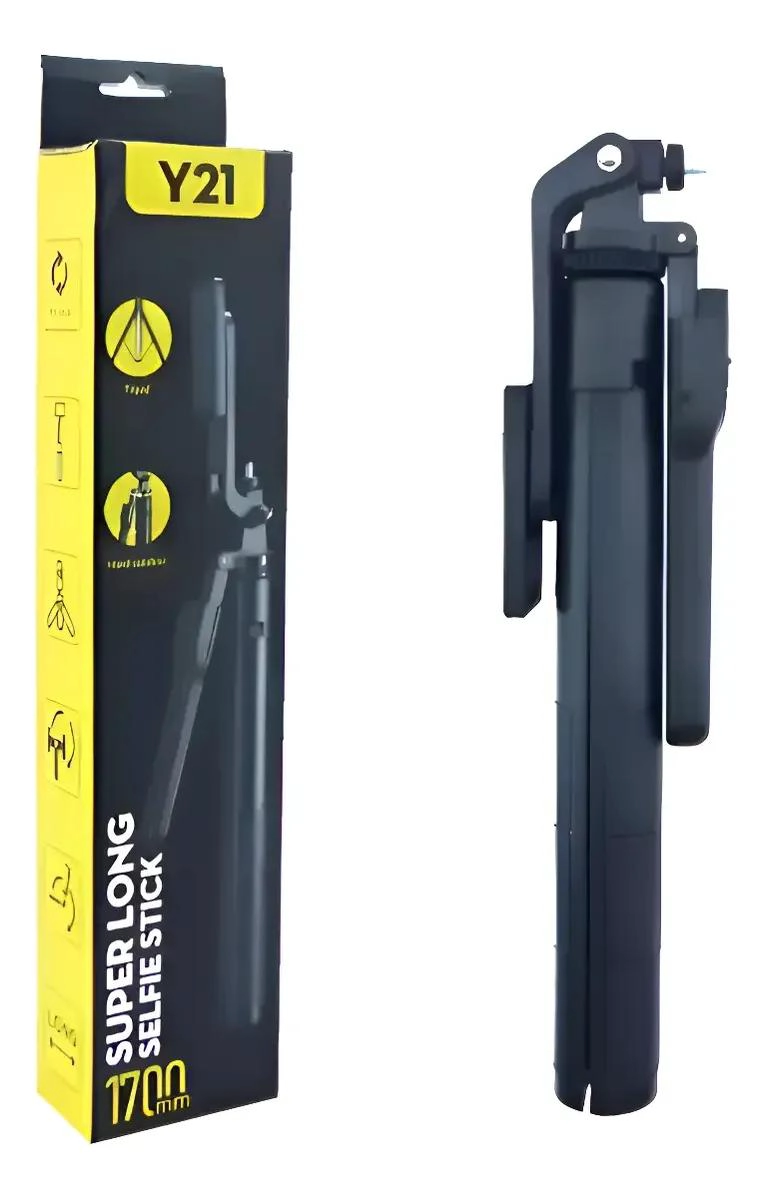 TRIPODE EXTENSIBLE PARA SELFIES Y GRABACIONES HASTA 1.70 METROS - 1