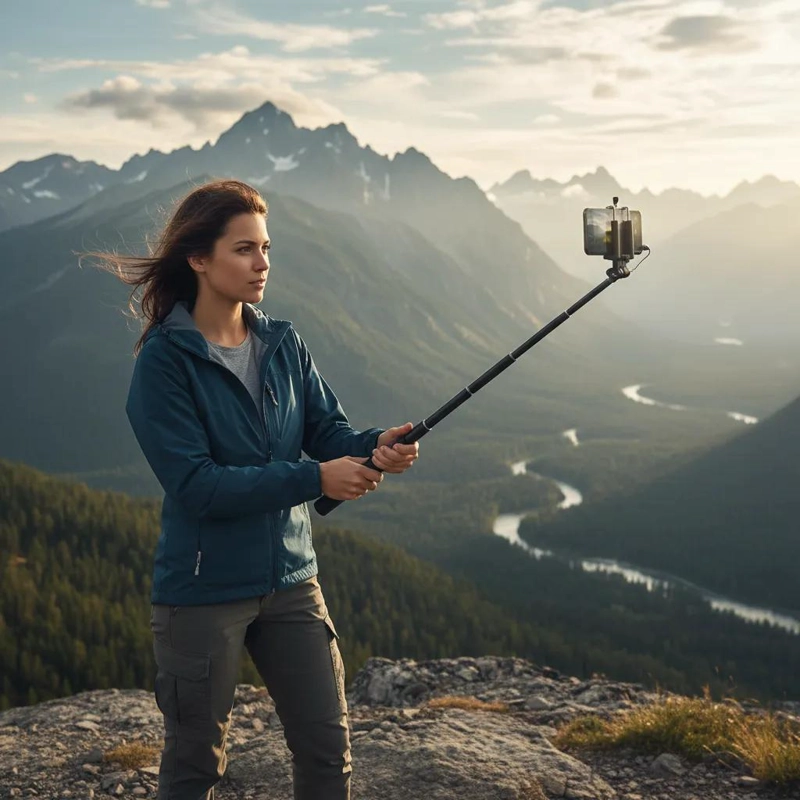 TRIPODE EXTENSIBLE PARA SELFIES Y GRABACIONES HASTA 1.70 METROS - 5