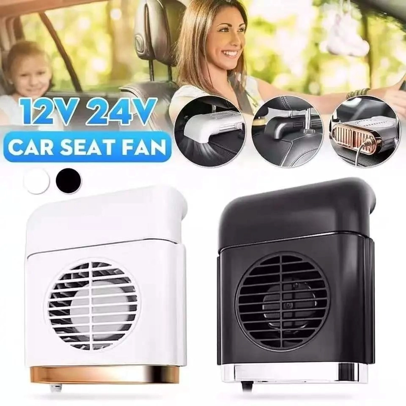 VENTILADOR USB PARA ASIENTO DE AUTO CON AJUSTE DE VELOCIDAD - 6