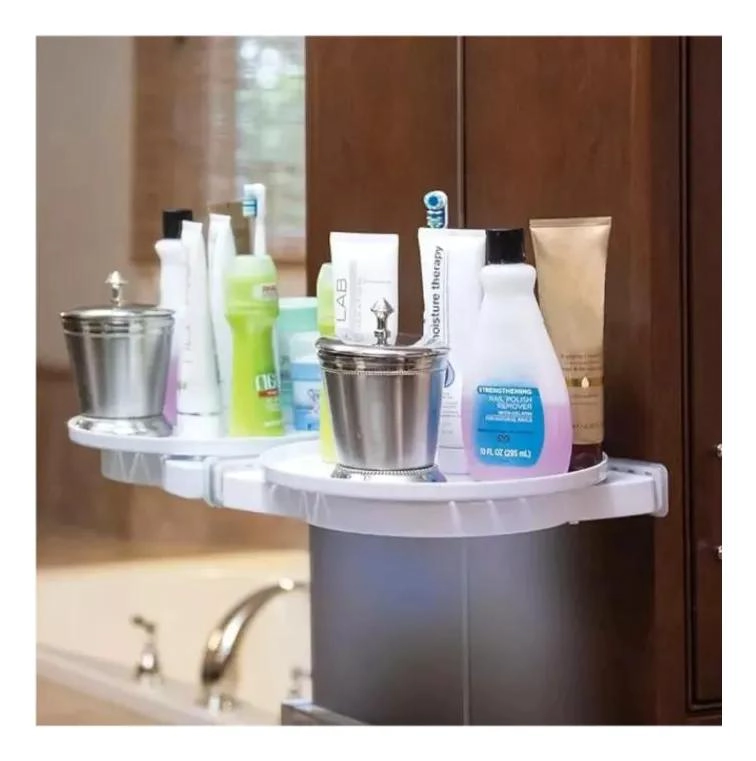 ORGANIZADOR MULTIFUNCIONAL PARA BAÑO Y COCINA CON ROTACION 360° - 5
