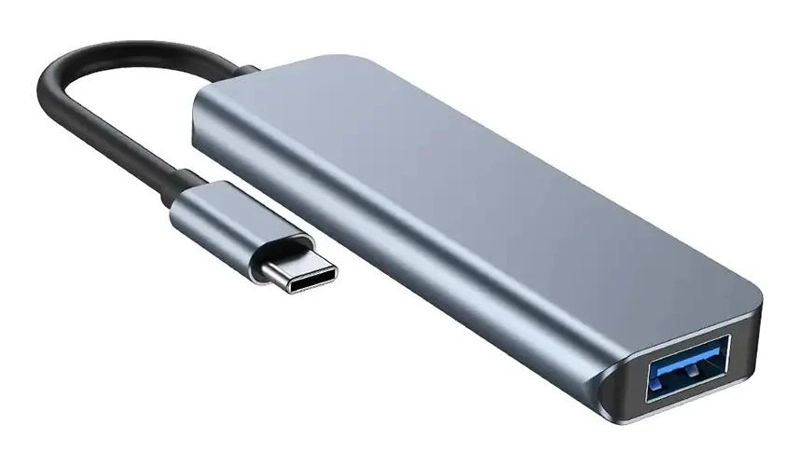 HUB USB 3.0 TIPO C CON 4 PUERTOS PARA CONEXION RAPIDA - 5