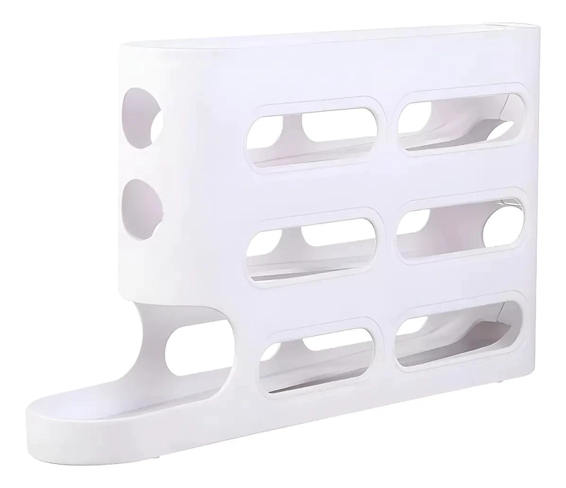 DISPENSADOR DE HUEVOS RODANTE PARA 26 HUEVOS EN COCINA - 2
