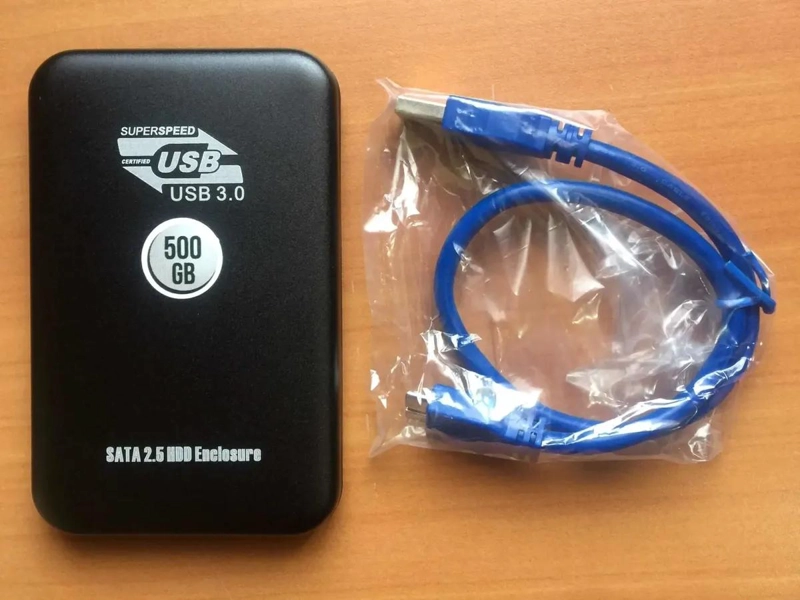 DISCO DURO EXTERNO 500 GB CON CONEXION USB 3.0 - 2