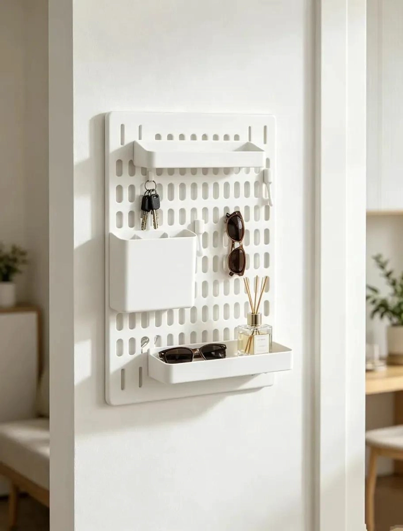 ORGANIZADOR DE BAÑO MULTIFUNCIONAL DE PARED PARA ESPACIOS REDUCIDOS - 7