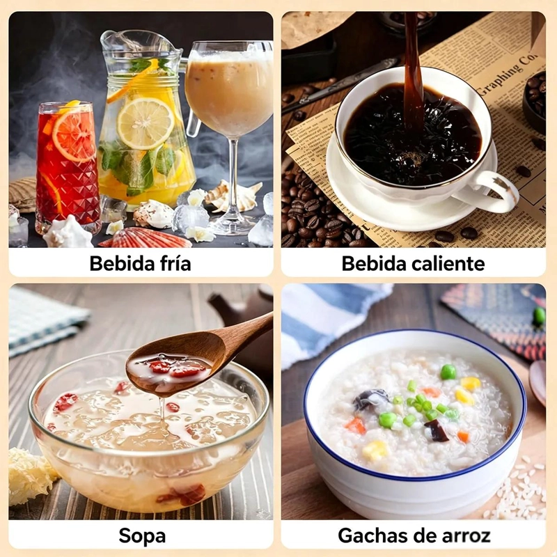 POTE TE RMICO DE ACERO INOXIDABLE 1,2L PARA COMIDAS - 8