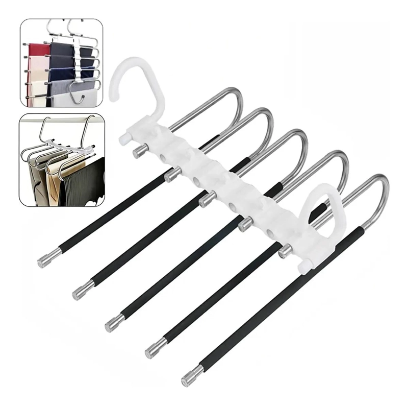 COLGADOR DE METAL MULTICAPA PARA ORGANIZAR ROPA Y ACCESORIOS - 1