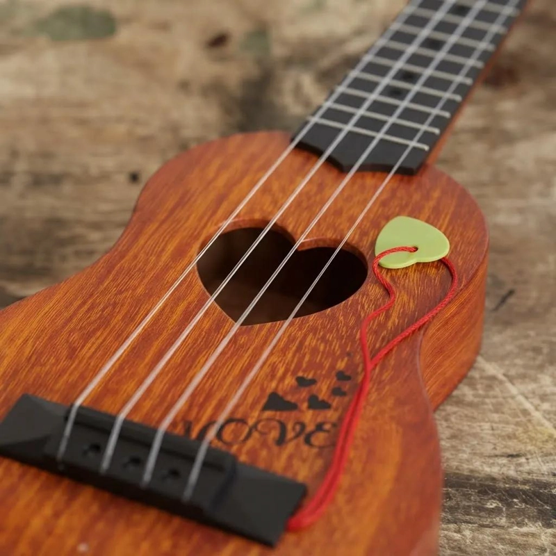 UKELELE INFANTIL DE JUGUETE 4 CUERDAS PARA NIÑOS - 4
