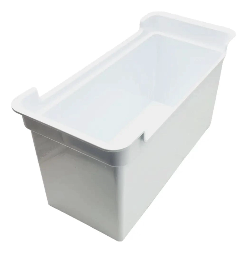 CANASTO ORGANIZADOR PARA CONGELADOR CON TAPA TRANSPARENTE - 1