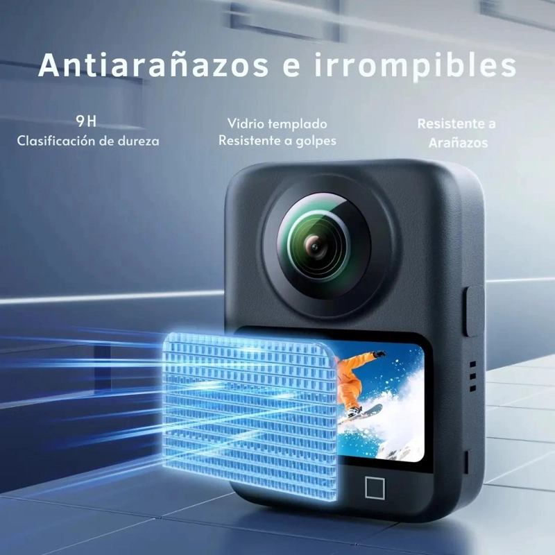 VIDRIO TEMPLADO RESISTENTE PARA CAMARA DJI OSMO 360 - 4