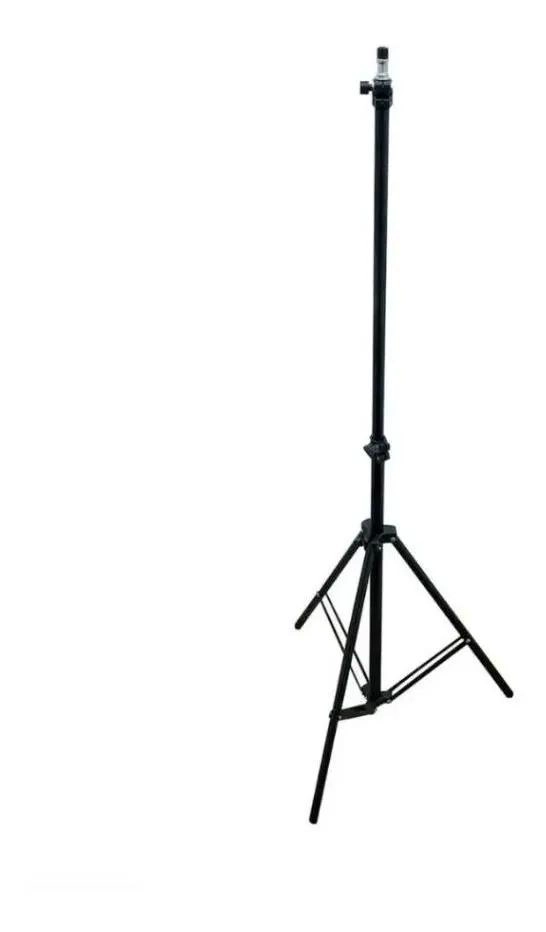 TRIPODE DE ALUMINIO NEGRO DE 2 METROS PARA CAMARA Y LUZ - 2