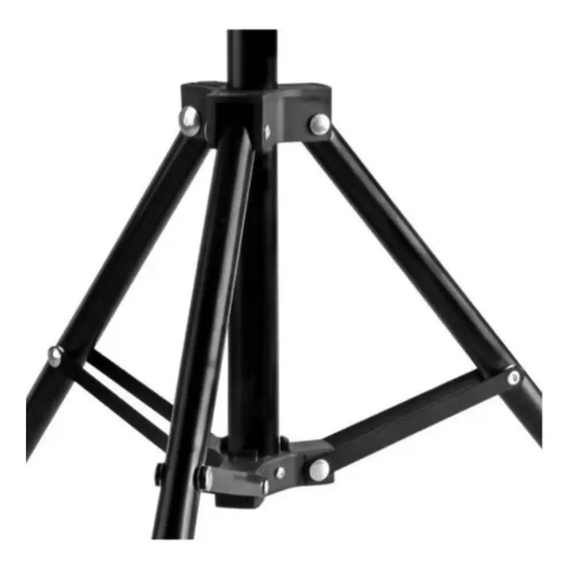 TRIPODE DE ALUMINIO NEGRO DE 2 METROS PARA CAMARA Y LUZ - 4