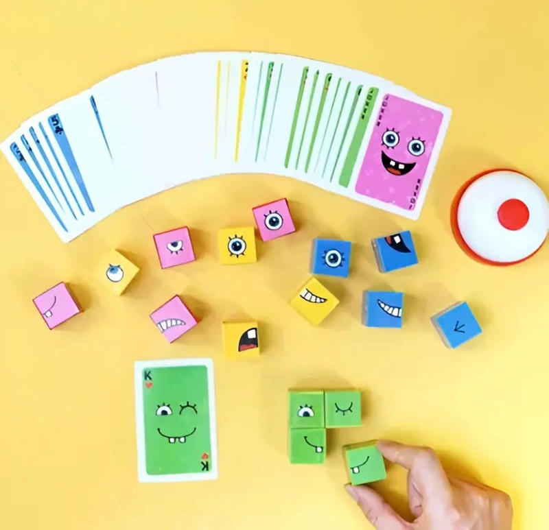 ROMPECABEZAS DIDACTICO DE EXPRESIONES Y EMOCIONES PARA NIÑOS - 2