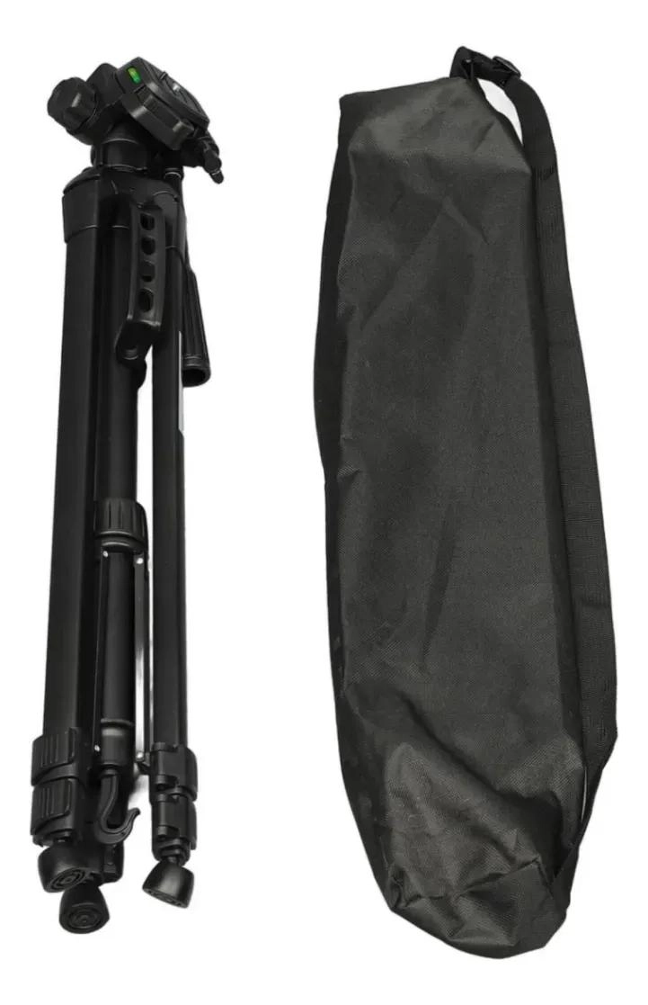 TRIPODE PROFESIONAL AJUSTABLE PARA CAMARA Y CELULAR - 6