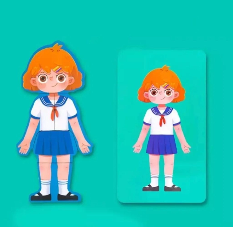 ROMPECABEZAS DE MADERA EDUCATIVO CUERPO HUMANO PARA NIÑOS - 6