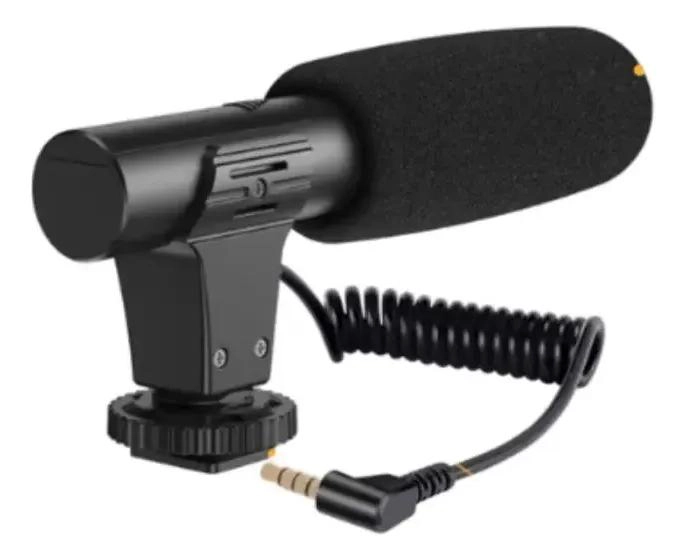 KIT DE GRABACION CON MICROFONO Y LUZ LED COMPACTO - 10