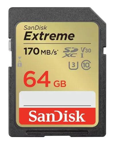 TARJETA DE MEMORIA SD UHS-I DE 64 GB PARA ALMACENAMIENTO RAPIDO - 1