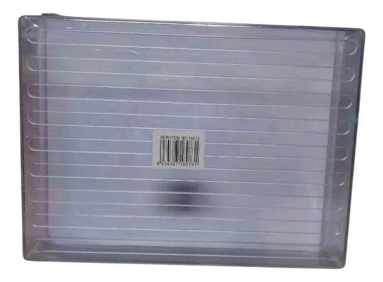 SET DE ORGANIZADORES RECTANGULARES PARA REFRIGERADOR CON TAPAS - 2