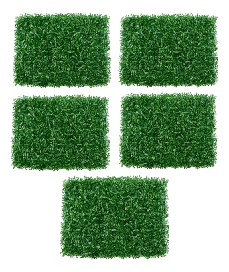 PACK DE 5 UNIDADES DE PASTO SINTE TICO ESTILO TRE BOL 60X40 CM - 1
