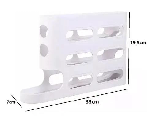 ORGANIZADOR DISPENSADOR DE HUEVOS PARA 32 UNIDADES - 6