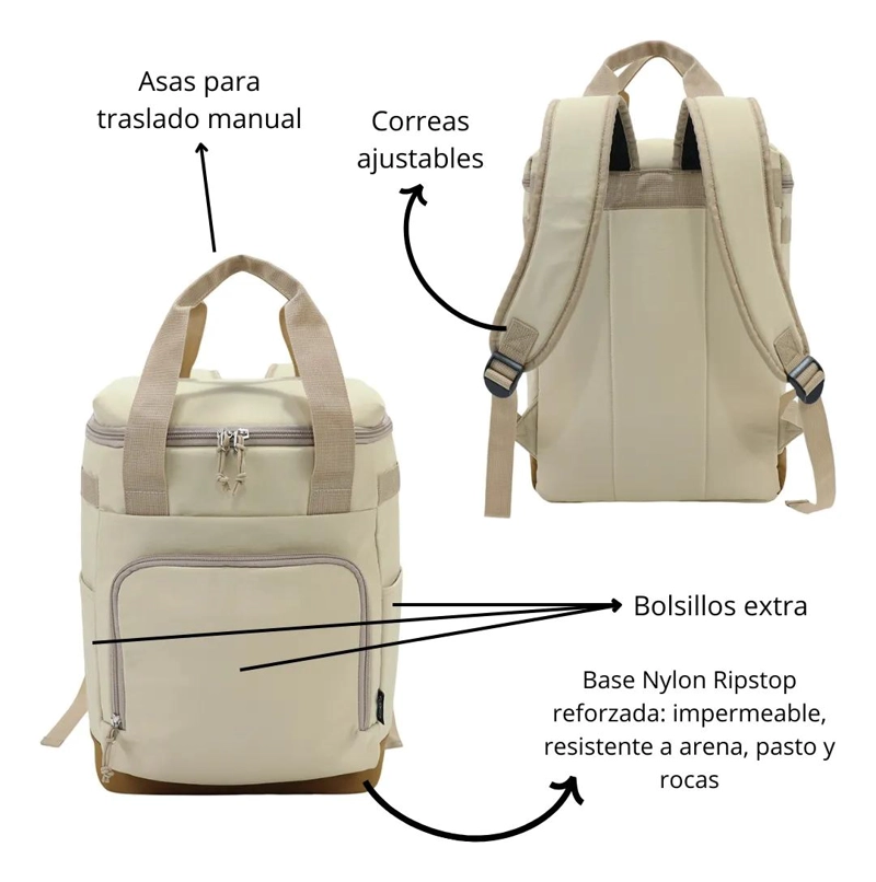 MOCHILA TE RMICA IMPERMEABLE DE 16 LITROS PARA ACTIVIDADES AL AIRE LIBRE - 5