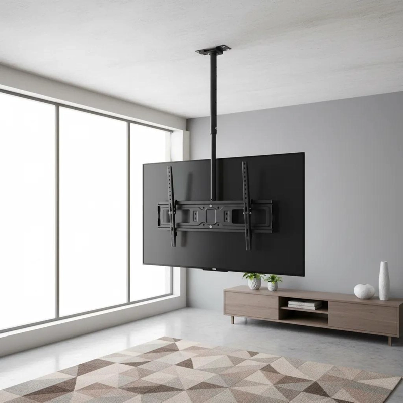 SOPORTE DE TV AJUSTABLE PARA TECHO Y PARED DE 32 A 72 PULGADAS - 4