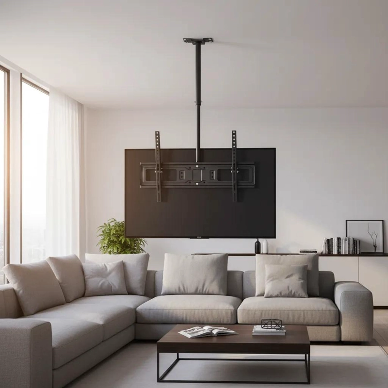 SOPORTE DE TV AJUSTABLE PARA TECHO Y PARED DE 32 A 72 PULGADAS - 5