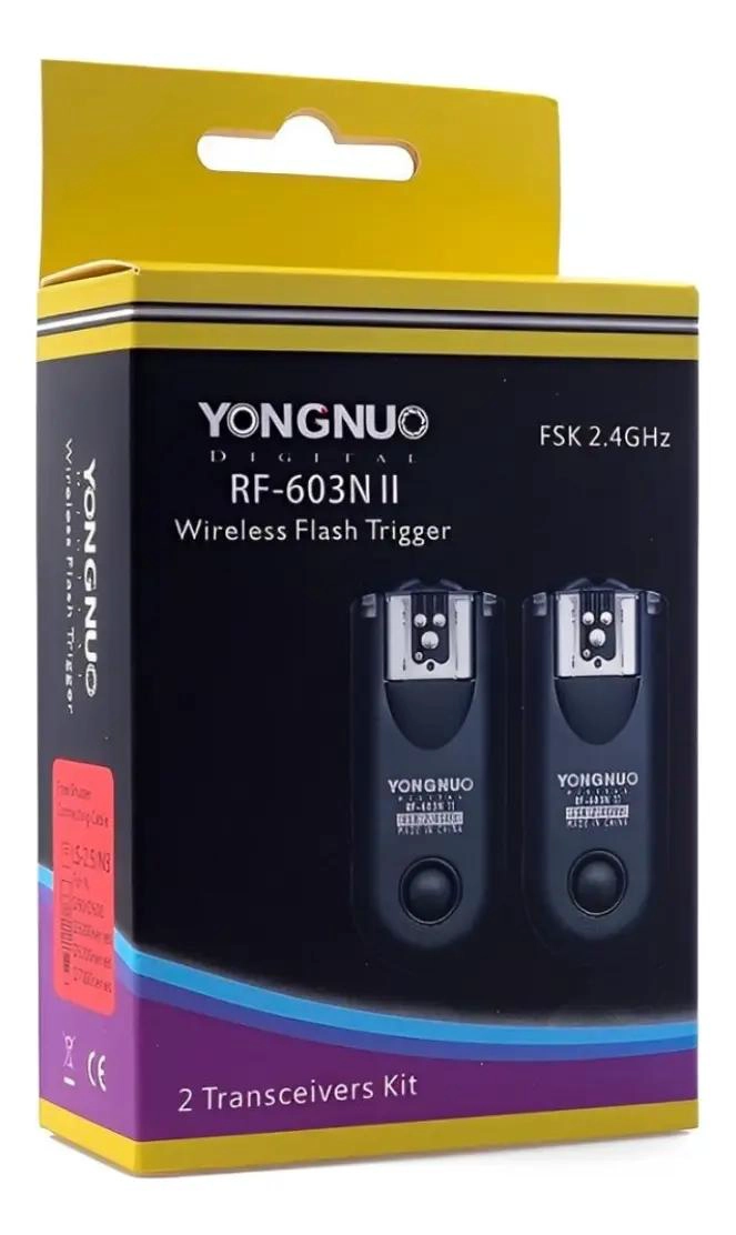 DISPARADOR INALAMBRICO YONGNUO RF-603II PARA NIKON - 4