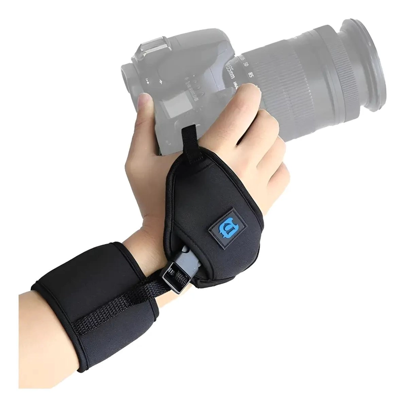 CORREA DE MUÑECA PARA CAMARAS DSLR DE NEOPRENO SUAVE - 1