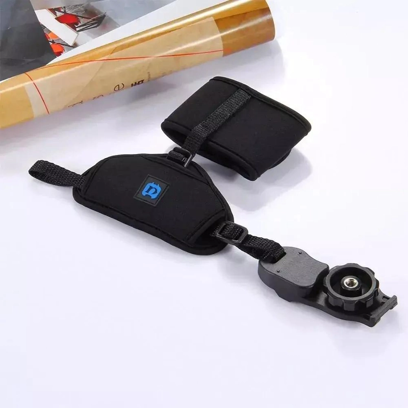 CORREA DE MUÑECA PARA CAMARAS DSLR DE NEOPRENO SUAVE - 6