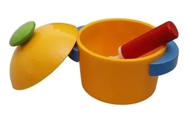 COCINA INFANTIL DE MADERA MONTESSORI CON ACCESORIOS DIDACTICOS - 3