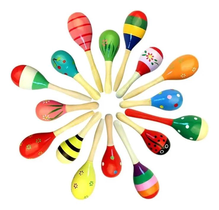 JUGUETE EDUCATIVO SENSORIAL DE MADERA PARA NIÑOS CON 10 PIEZAS - 7