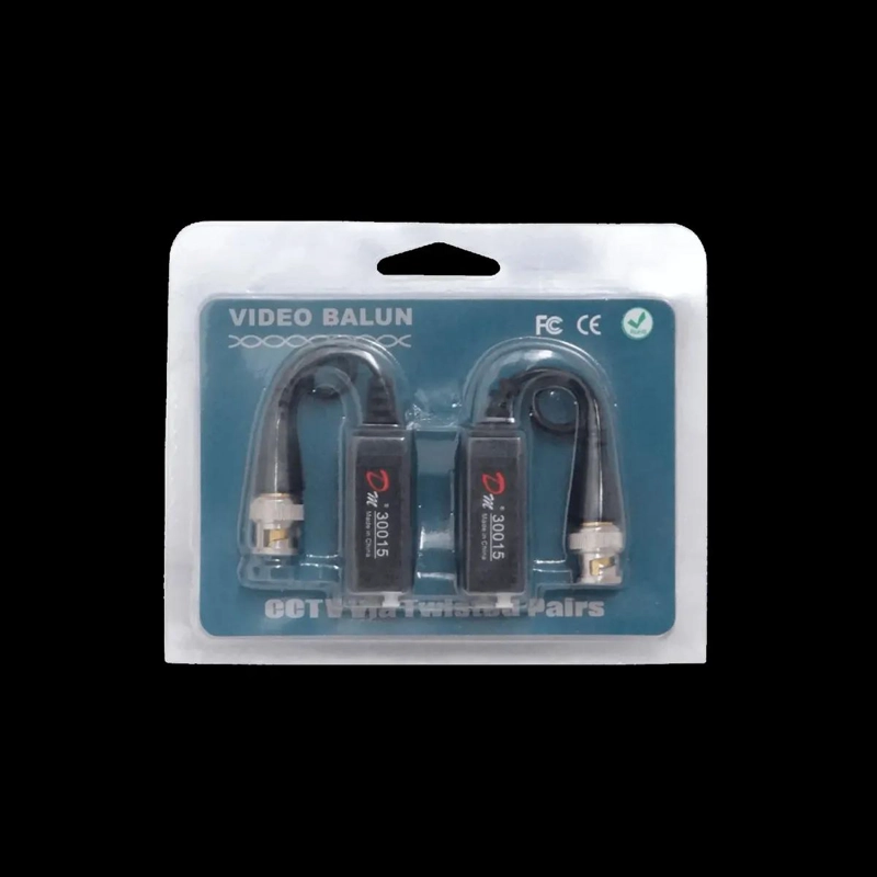 KIT DE BALUNES PASIVOS PARA CCTV CON CONECTORES BNC - 1
