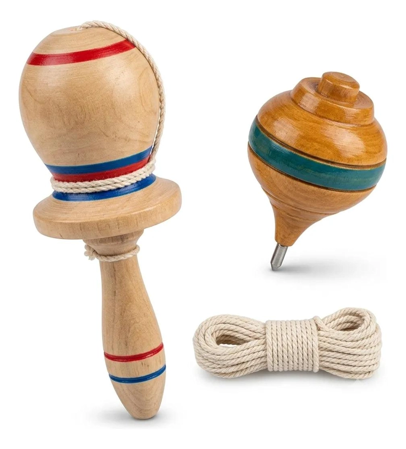 SET DE 2 TROMPOS, 2 EMBOQUES Y 2 CUERDAS PARA SALTAR - 3