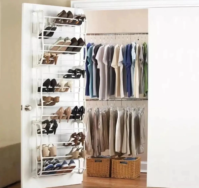 ZAPATERO ORGANIZADOR COLGANTE PARA PUERTA CON 10 ESTANTES - 5