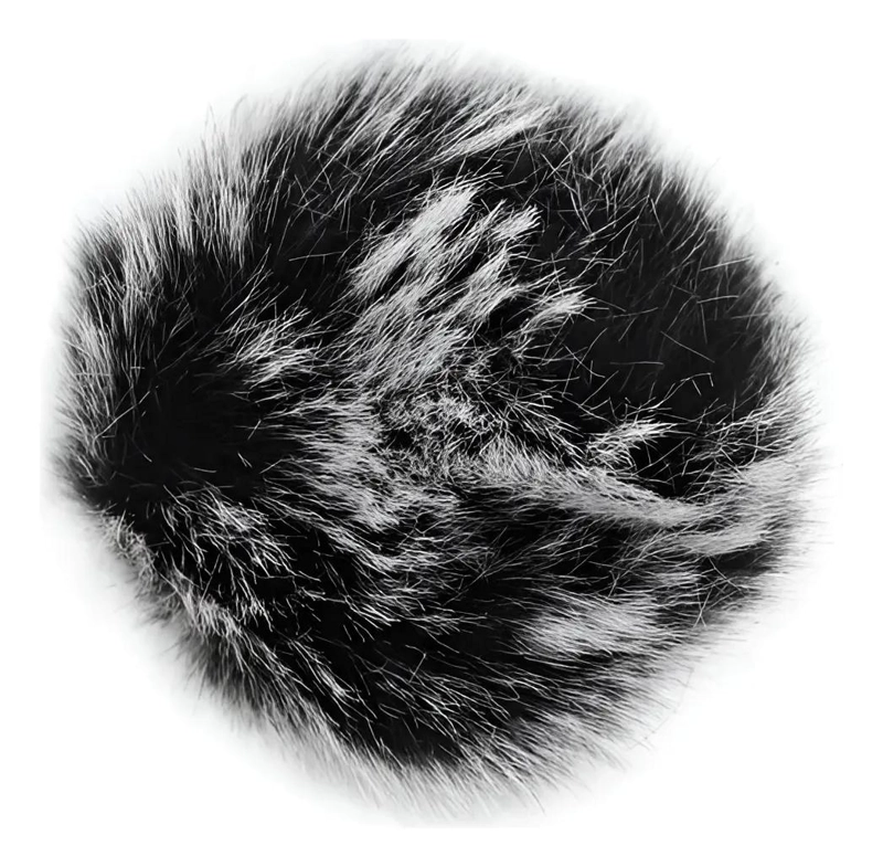 CORTAVIENTO PELUDO PARA MICROFONOS LAVALIER DE 10MM - 1