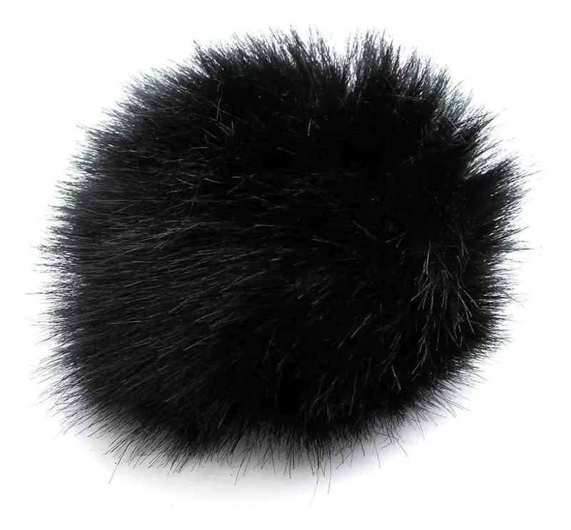 CORTAVIENTO PELUDO PARA MICROFONOS LAVALIER DE 10MM - 4