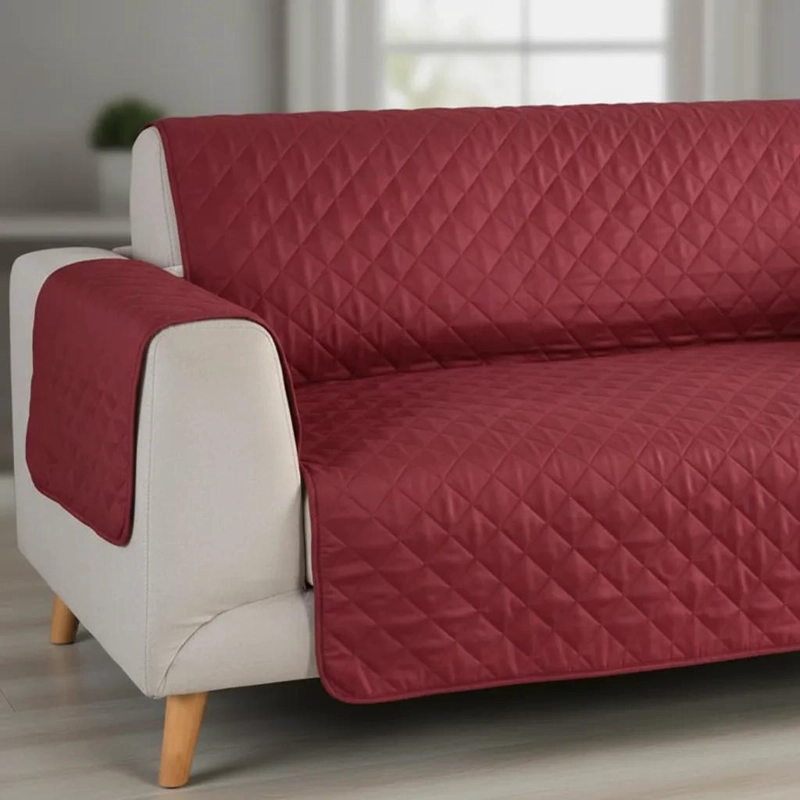 FUNDA PROTECTORA IMPERMEABLE PARA SOFA DE 3 CUERPOS - 4
