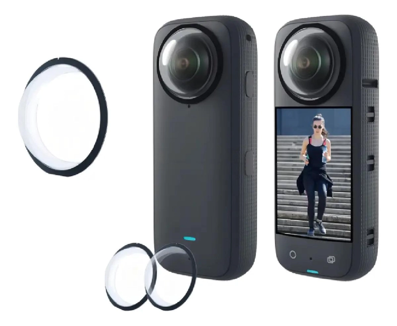 CUBIERTA PROTECTORA DE LENTES PARA CAMARA INSTA360 X3 - 1