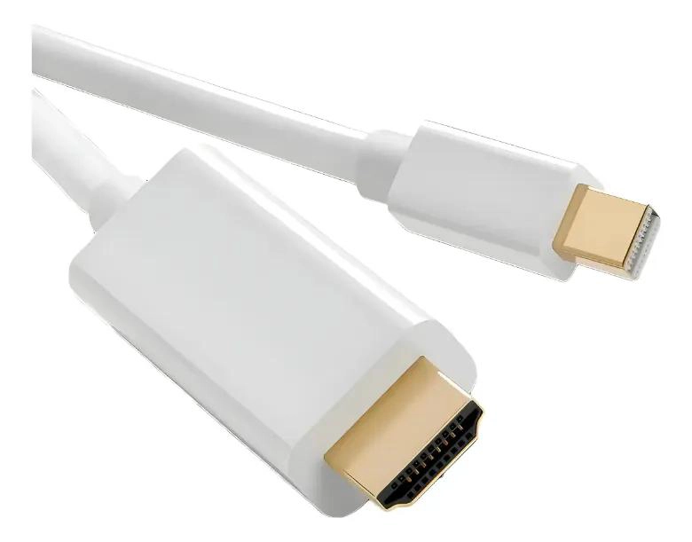 CABLE MINI DISPLAYPORT A HDMI 2 METROS PARA ALTA DEFINICION - 1