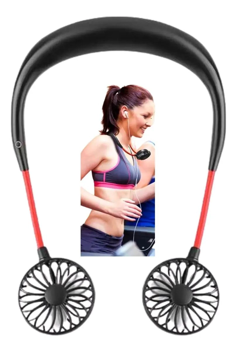 VENTILADOR PORTATIL DE CUELLO USB FLEXIBLE Y EFICIENTE - 2
