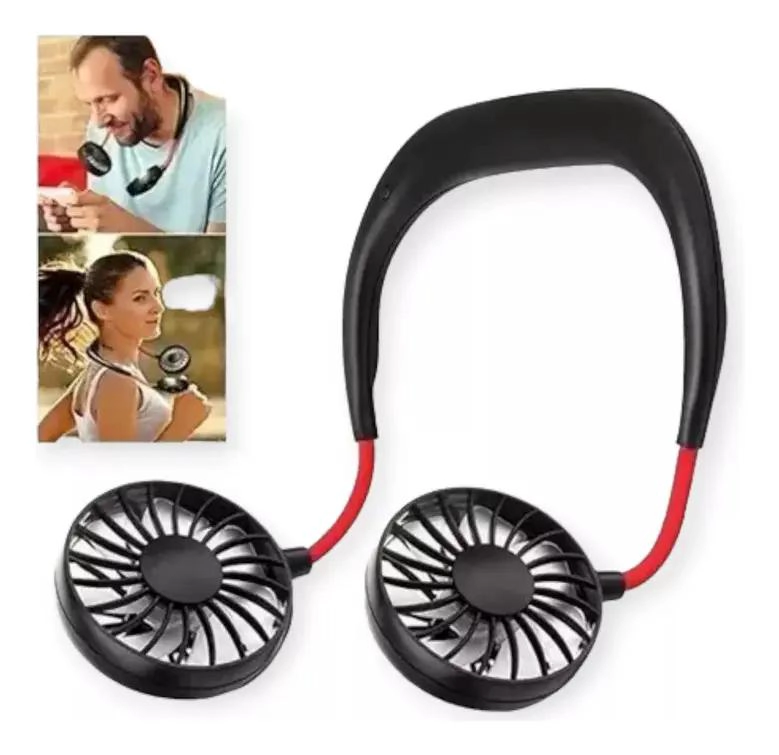 VENTILADOR PORTATIL PARA CUELLO CON TRES VELOCIDADES - 3