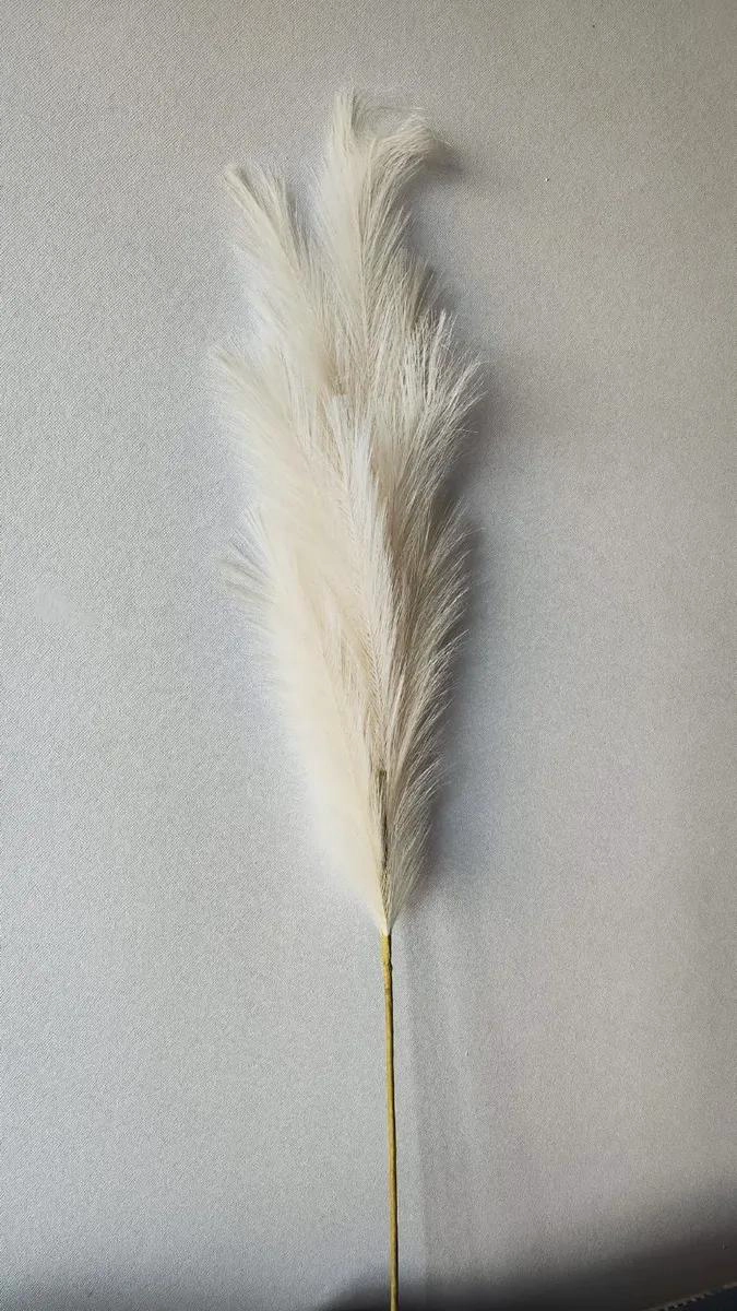 FLORERO DECORATIVO COLA DE ZORRO AMARILLO 1,2M - 2