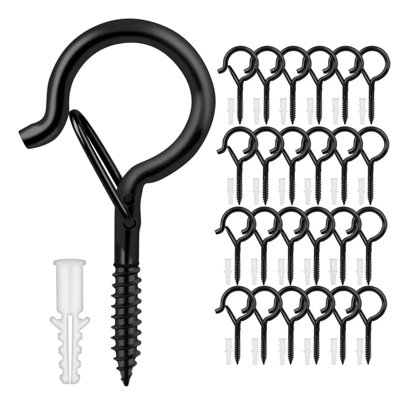 20 GANCHOS DE PARED PARA COLGAR PLANTAS Y DECORACIONES - 1