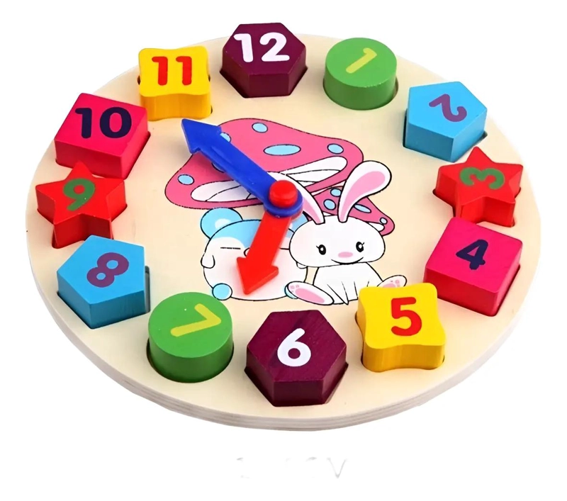 SET DE JUGUETES DIDACTICOS DE MADERA PARA NIÑOS - 9